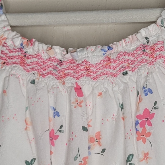 Baby B'gosh Girls Floral Romper 5T - Picture 4 of 6